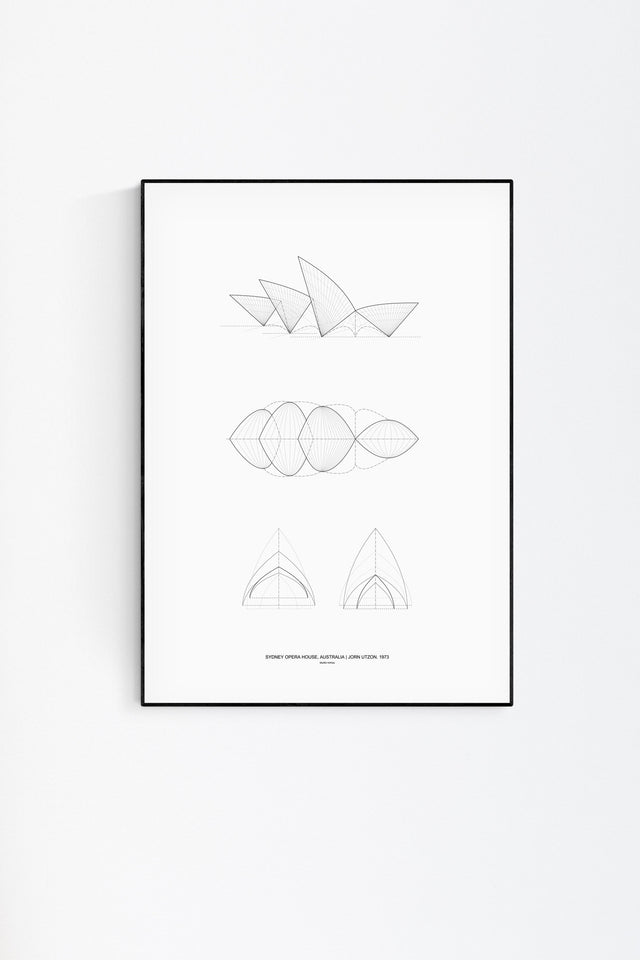 Sydney Opera House Architecture Print by Studio Romuu - Feature