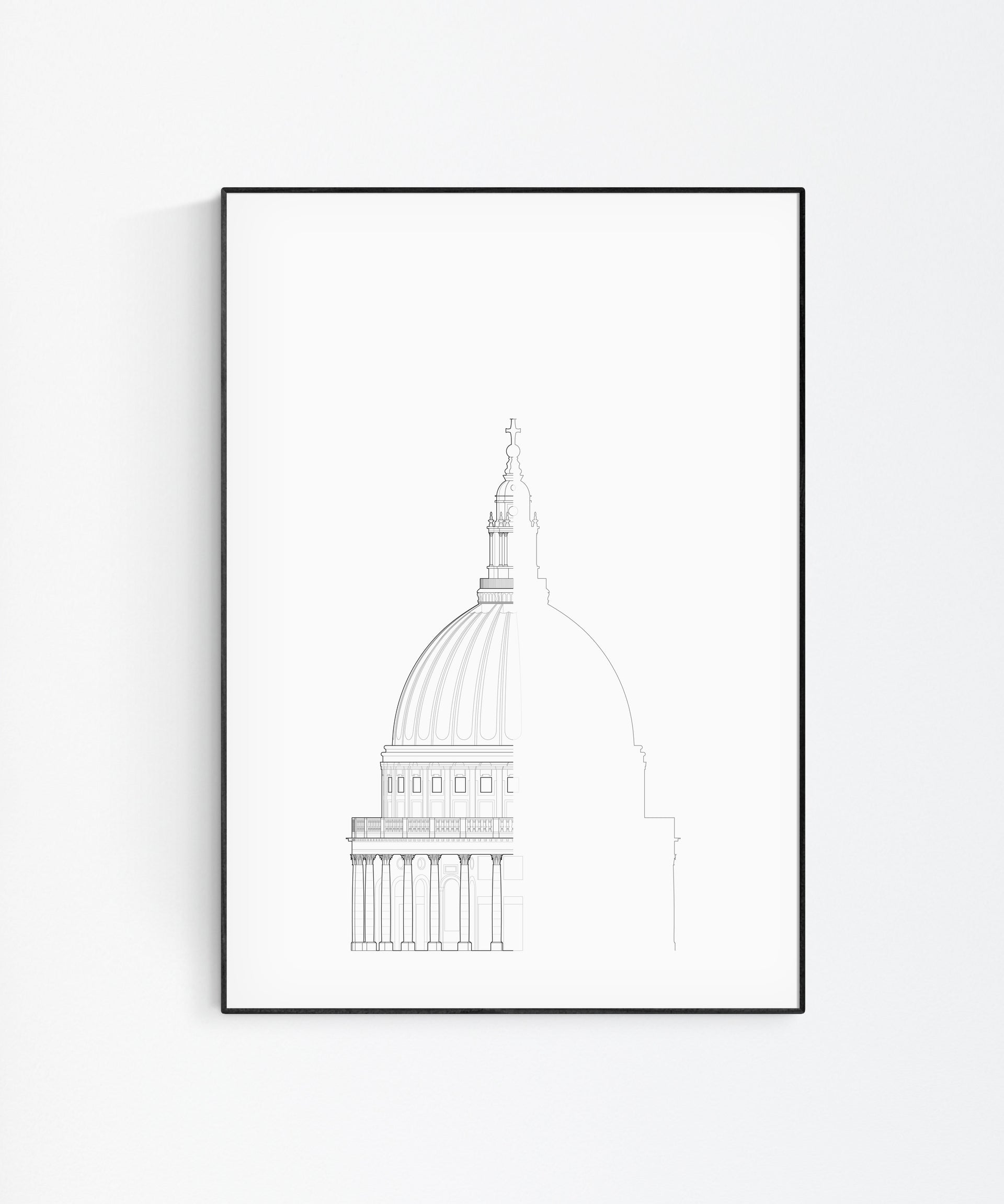 St Pauls Cathedral_Studio Romuu print