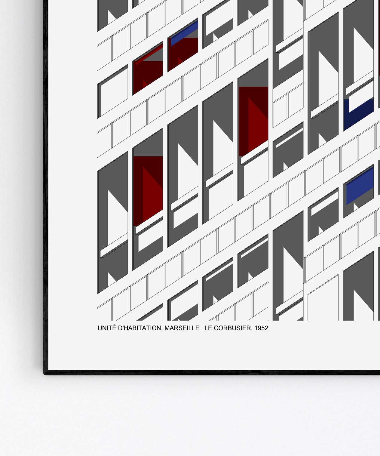 unite d'habitation print detail studio romuu